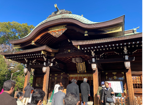 六郷神社境内