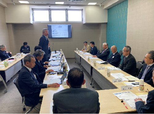 安全衛生協力会役員会の開催の様子１