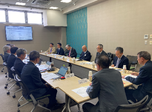 安全衛生協力会役員会の開催の様子２